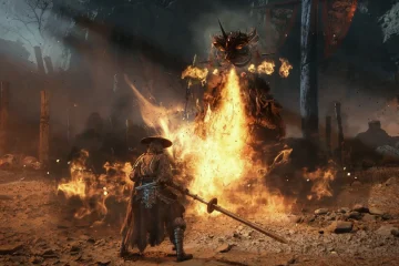 Phantom Blade Zero : Soul face à un boss enflammé, lancement Steam