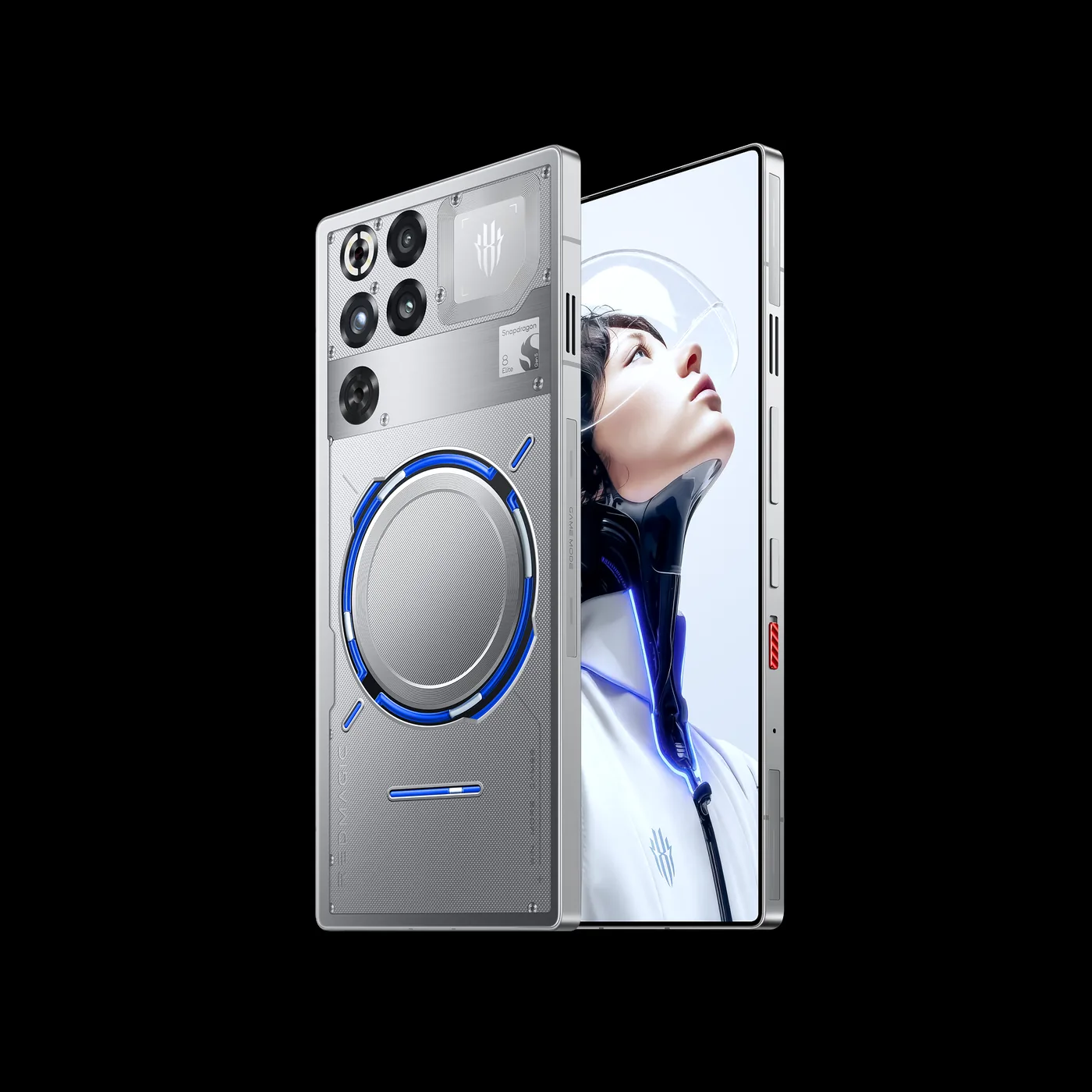 REDMAGIC 11 Pro Subzero : dos transparent, ventilateur et écran AMOLED 6,85 pouces