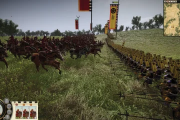 Shogun 2 Complete Edition : charge de cavalerie face à une ligne de yari ashigaru, capture officielle