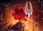 Silksong emblèmes : Hornet brandit son aiguille sur l'artwork officiel du jeu
