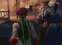 Cammy, Guile et Chun-Li dans Street Fighter V, jeu retiré de la vente