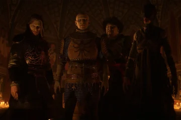 The Blood of Dawnwalker fins : quatre vampires vrakhirs réunis à la lueur des bougies