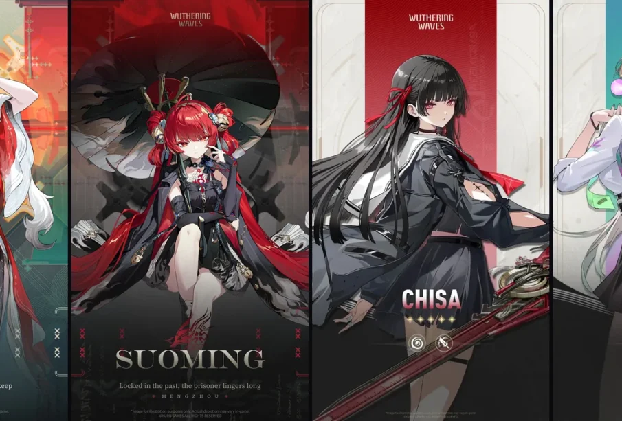 Wuwa character list : Hsin, Suoming, Chisa et Lynae, personnages de la version 3.7 de Wuthering Waves